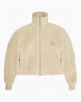 Rains Kofu Fleece Short Jacket Sand