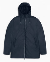 Rains Lohja Long Insulated Jacket Navy