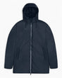 Rains Lohja Long Insulated Jacket Navy