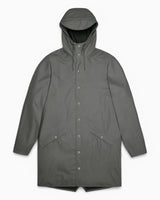 Rains Long Jacket Yağmurluk Grey