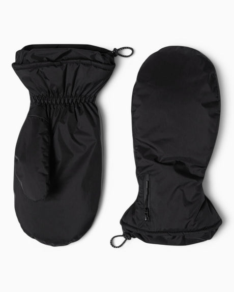 Rains Padded Nylon Mittens Black