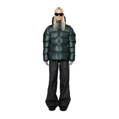 Rains Puffer Jacket Silver Pine