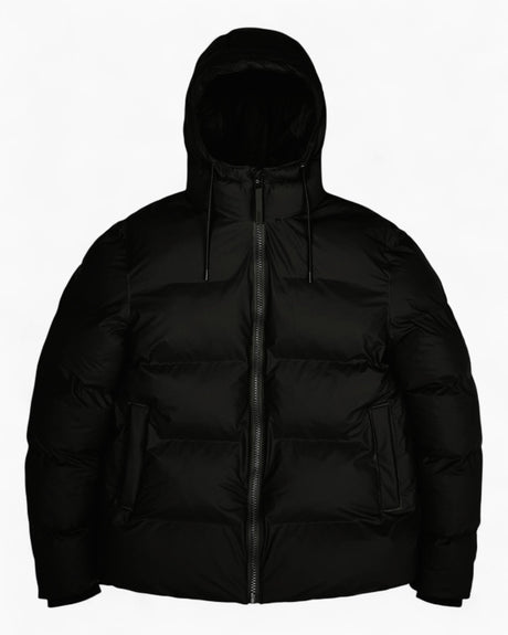 Rains Puffer Jacket Black