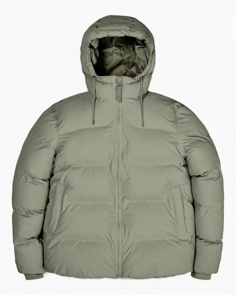 Rains Puffer Jacket Cement