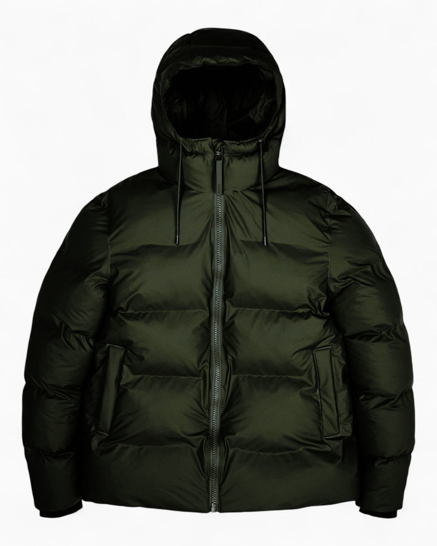 Rains Puffer Jacket Green