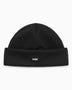 Rains Ribbed Fleece Beanie Black