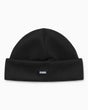 Rains Ribbed Fleece Beanie Black