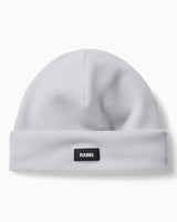 Rains Ribbed Fleece Beanie Grey Melange