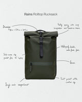 Rolltop Rucksack Backpack
