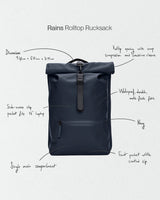 Rolltop Rucksack Backpack
