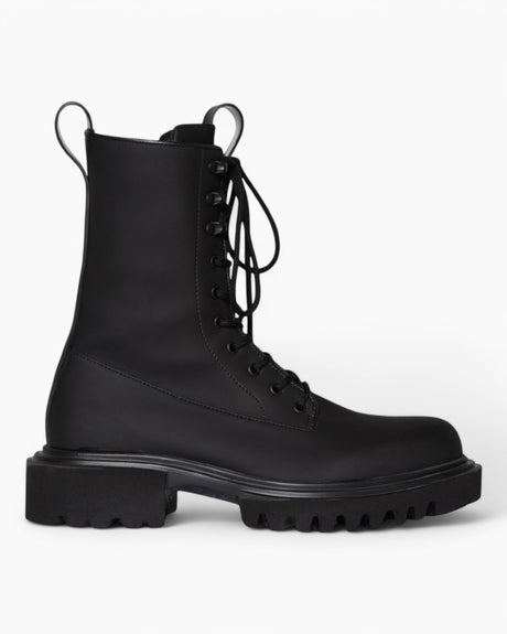 Rains Show Combat Boot Black