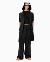 Rains String W Parka Black Grain