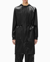 Rains String W Parka Black Grain