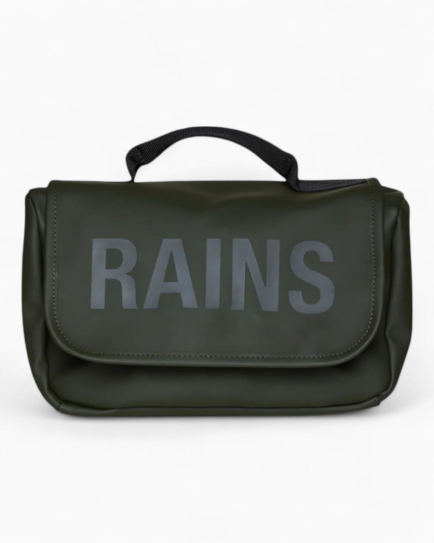 Rains Texel Wash Bag Omuz Çantası Green