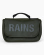 Rains Texel Wash Bag Omuz Çantası Green