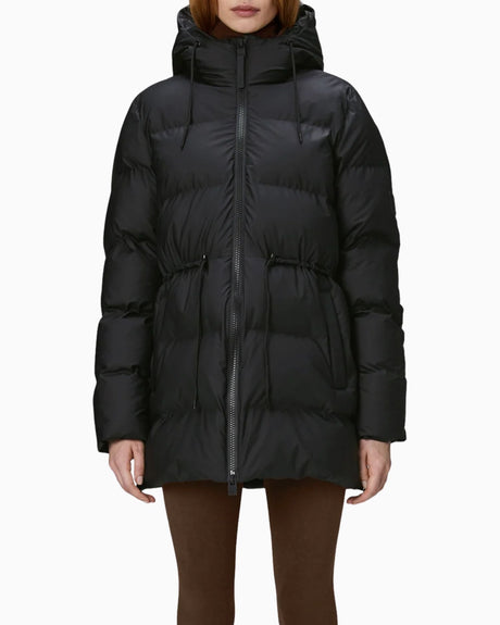Rains W Alta Puffer Parka Black