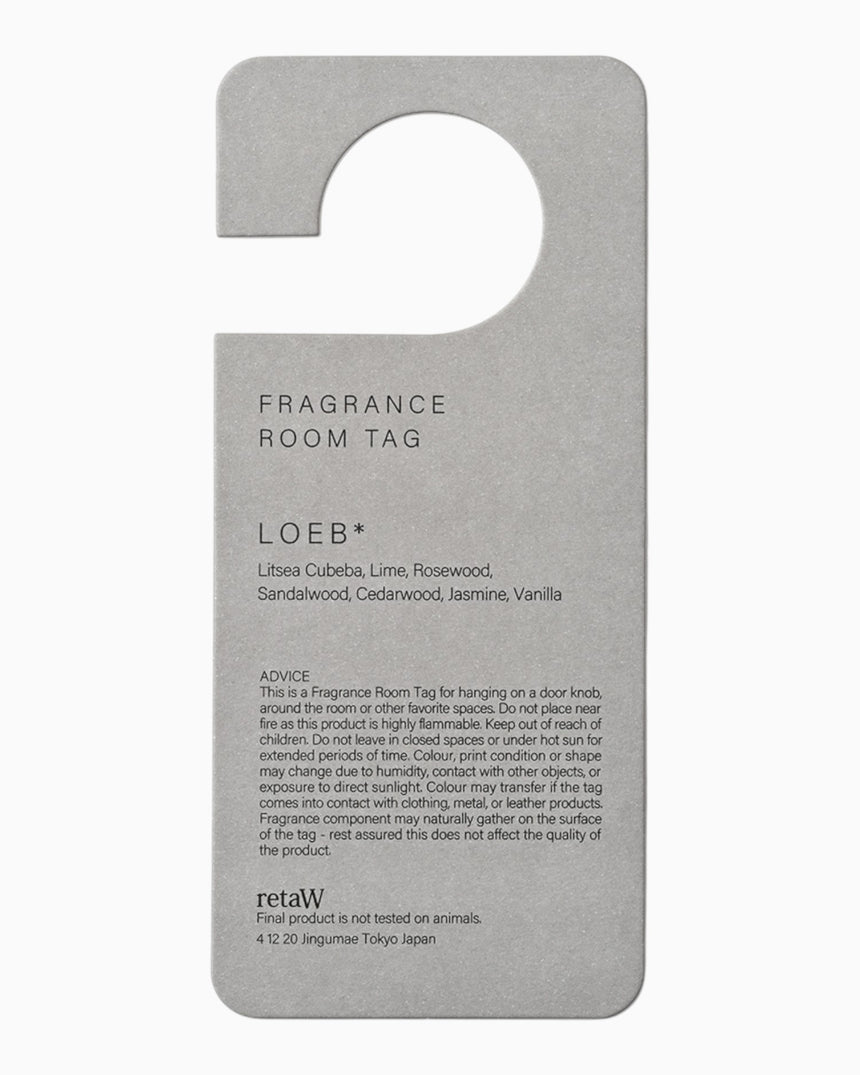 Room Tag Loeb