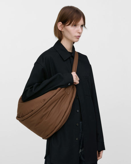 Curve Half Moon Crossbody Bag - Large