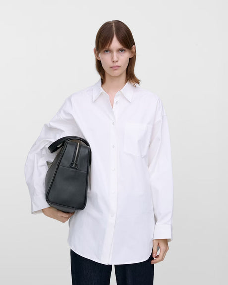 Leather Bowling Bag