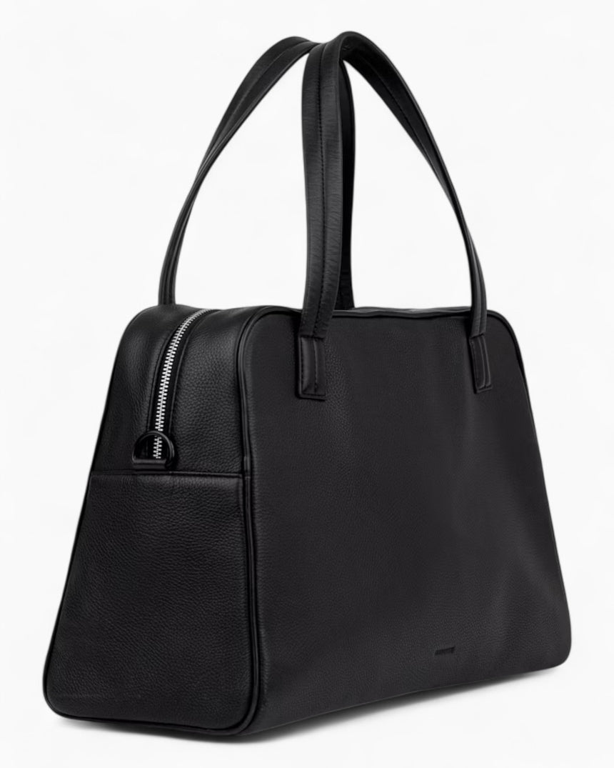 Leather Bowling Bag