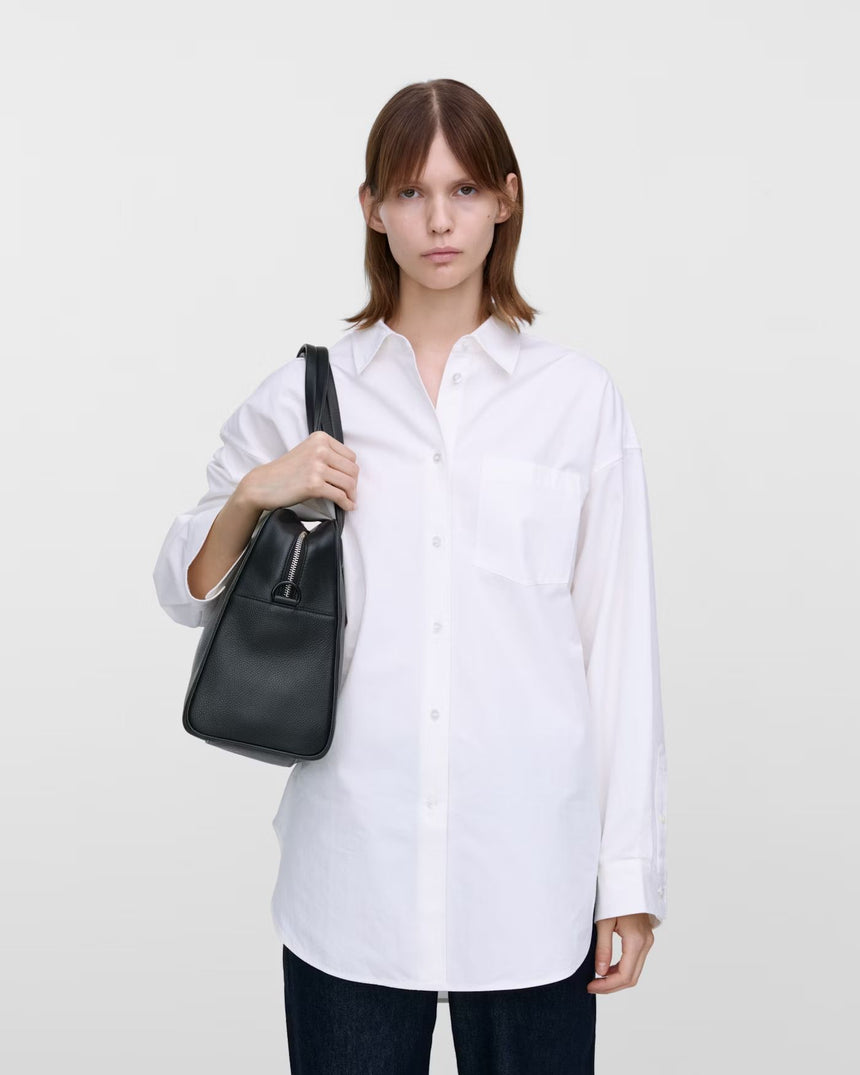 Leather Bowling Bag