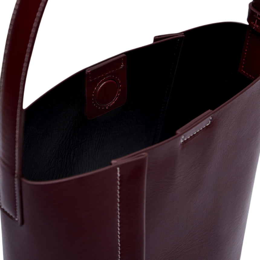 Medium Tote Plissé Leather Women's Bag