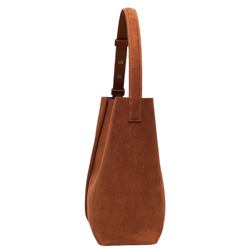 Medium Tote Plissé Nubuck Women's Bag