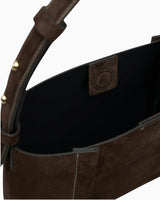 SAYÉS Small Tote Plissé Süet Kadın Çanta