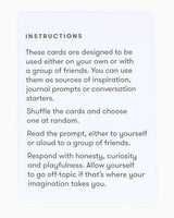 Creative Thinking Cards