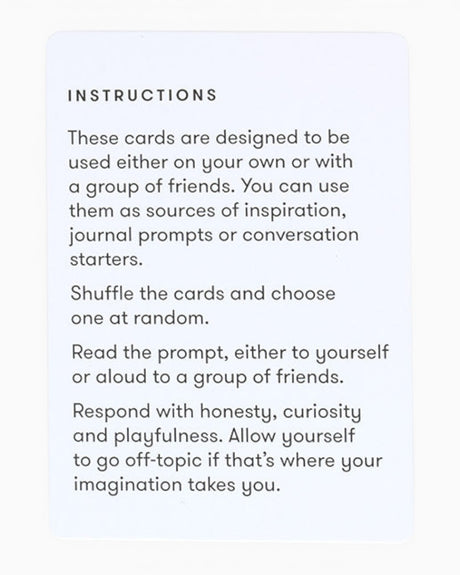 Creative Thinking Cards