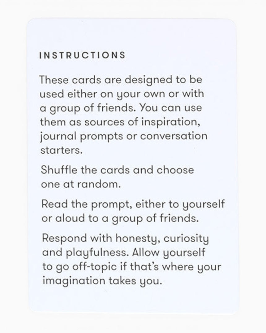 Creative Thinking Cards