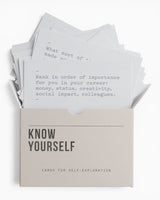 Know Yourself Cards