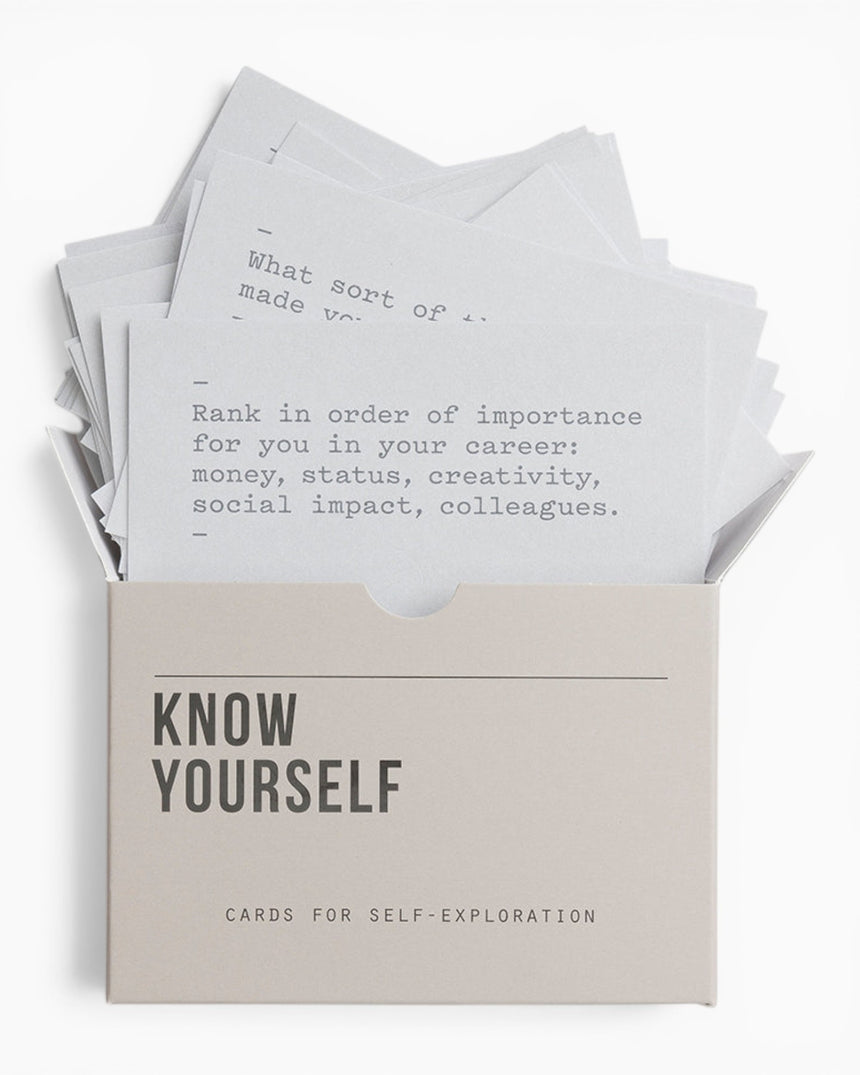 Know Yourself Cards