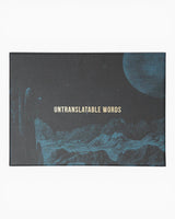 Untranslatable Words Cards