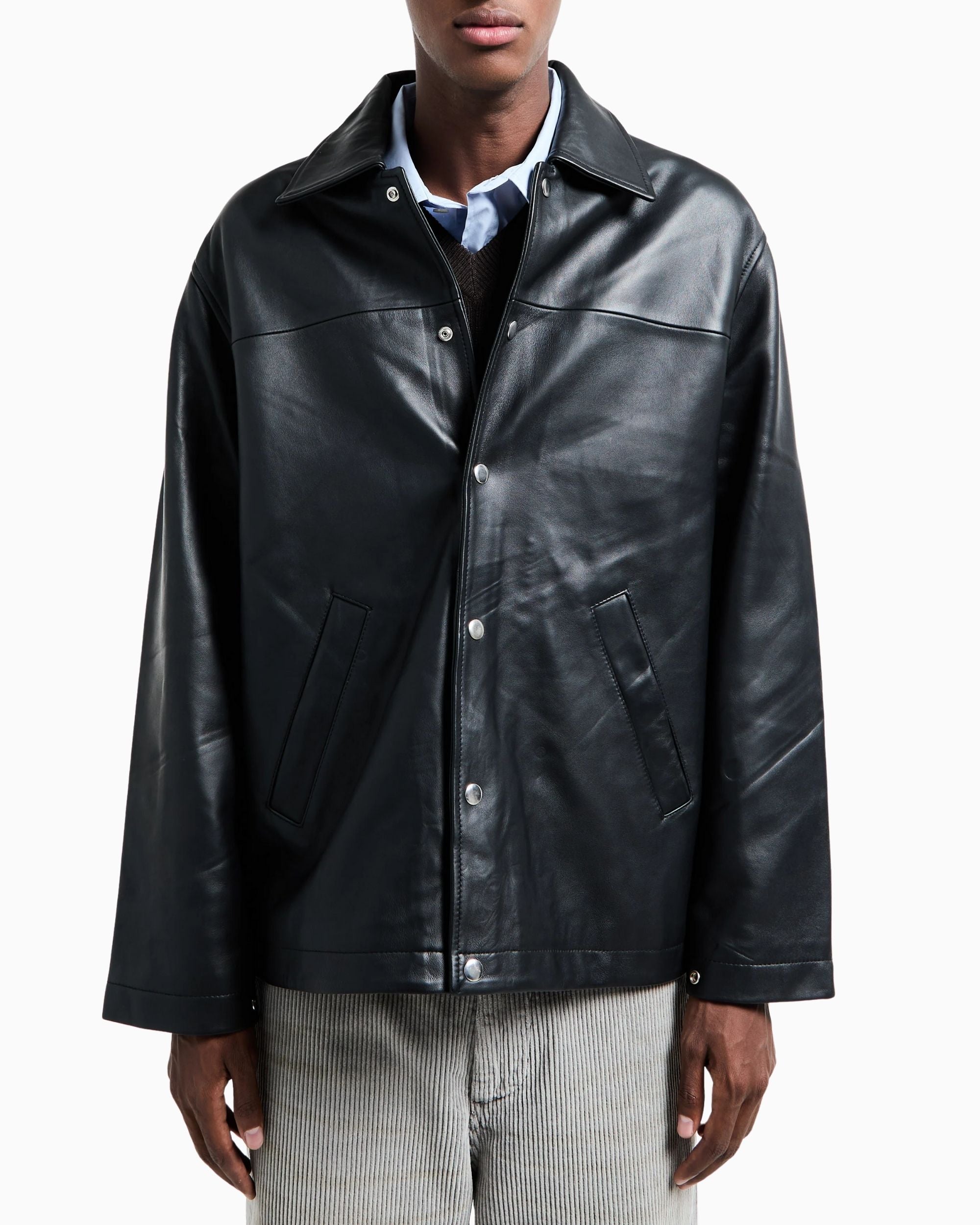Sunflower Coach Leather Men's Jacket - vitruta