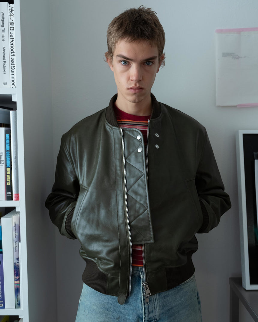 Leather Flight Men's Jacket