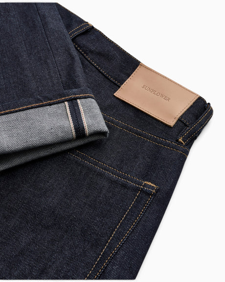Loose Raw Selvedge Men's Jeans