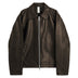 Short Leather Men's Jacket