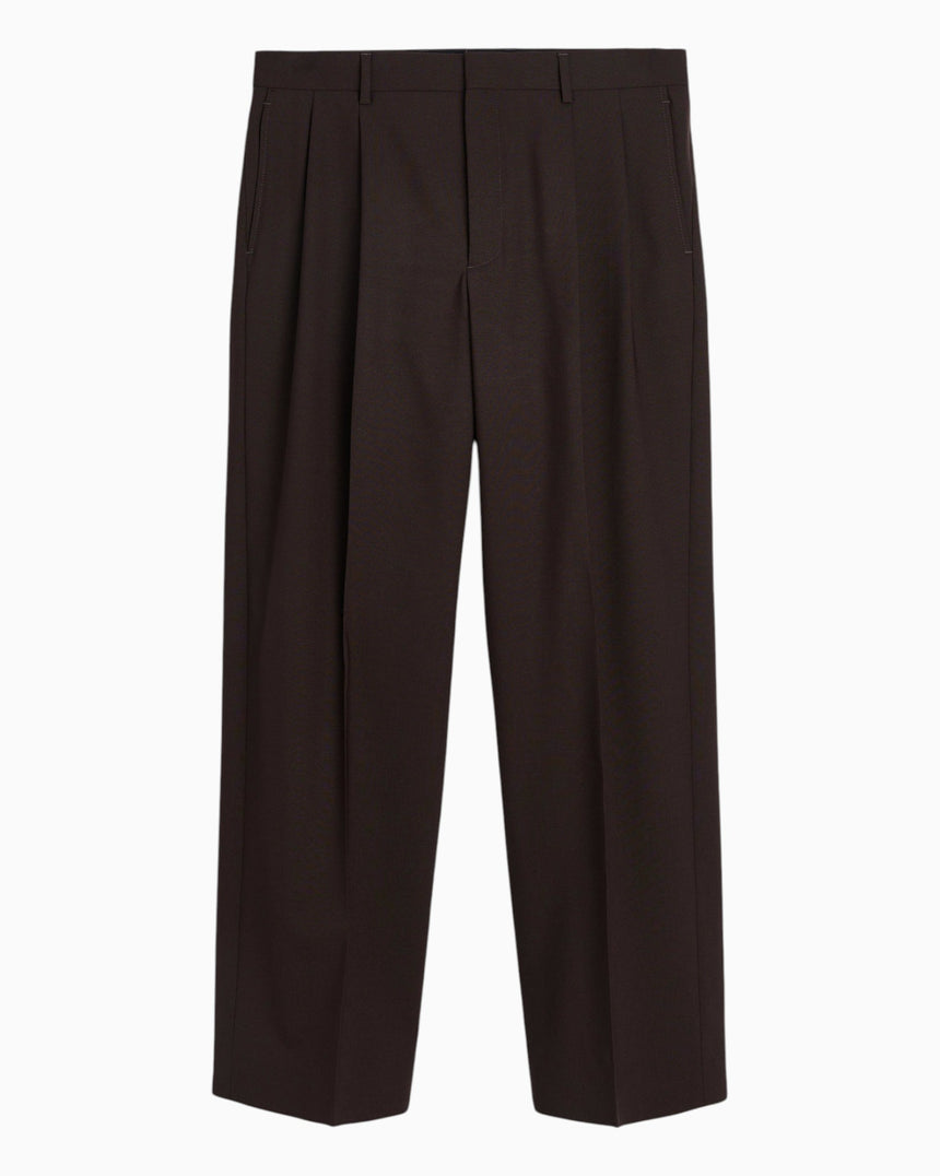 Wide Pleated Men's Trousers