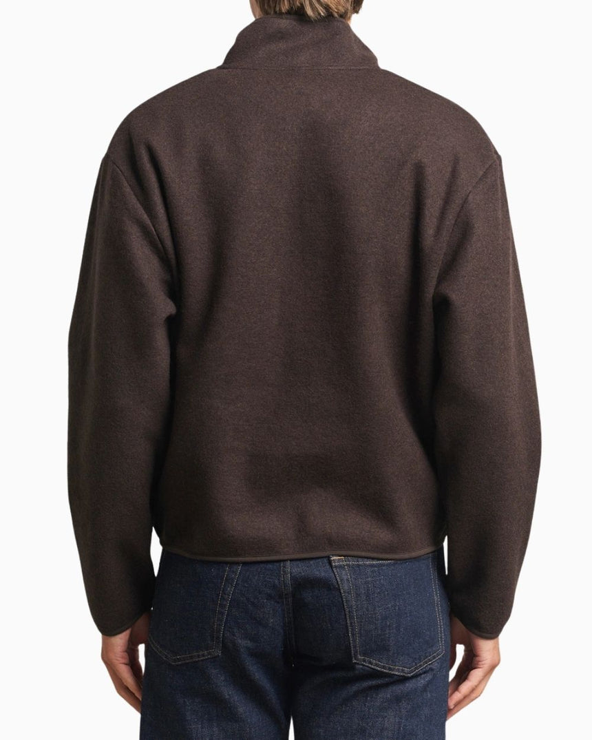 Wool Half Zip Men's Sweatshirt