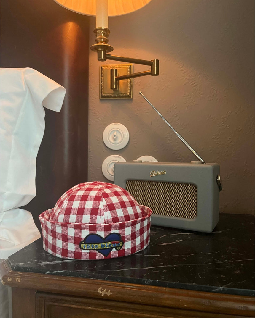 Yvette Sailor Heart-Patch Dixie Cup