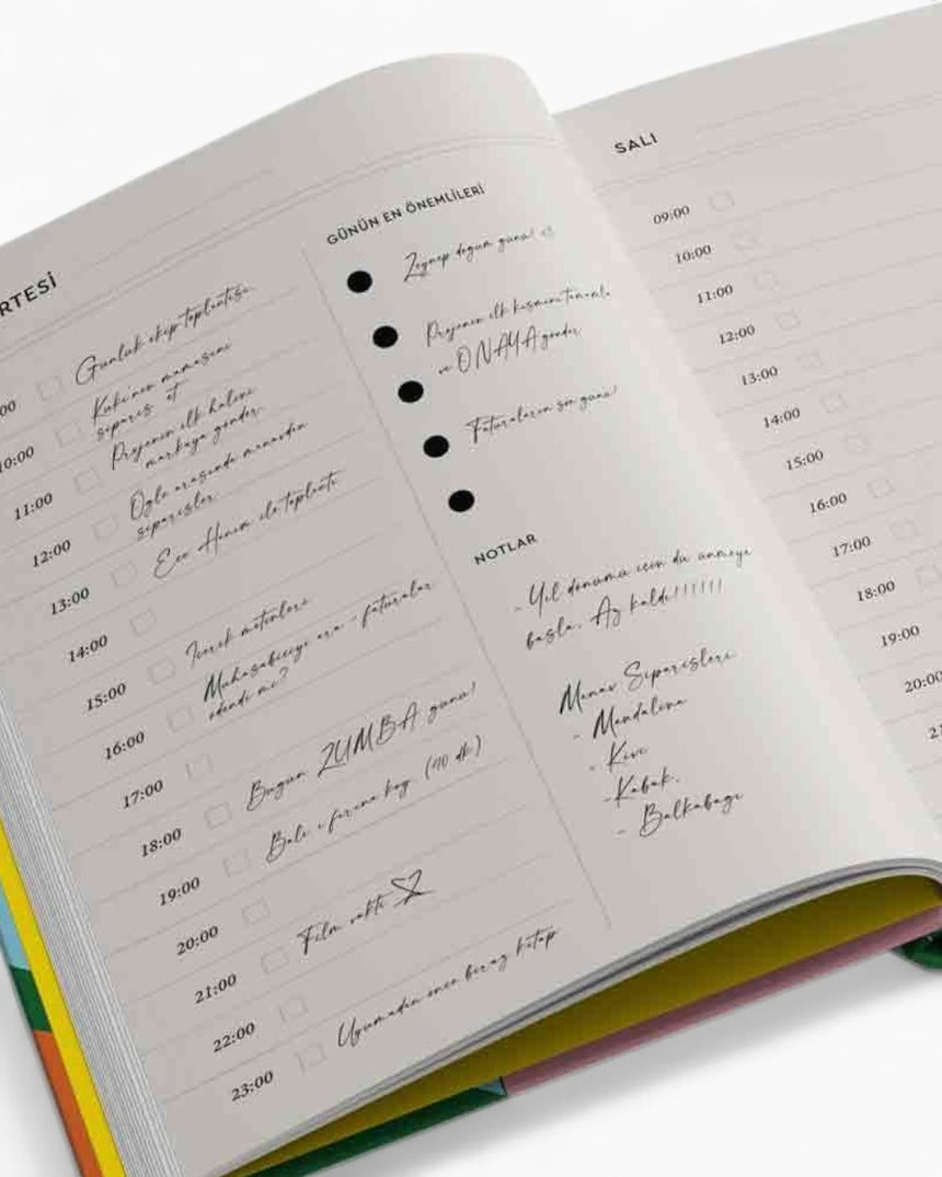 Plan - Undated Agenda