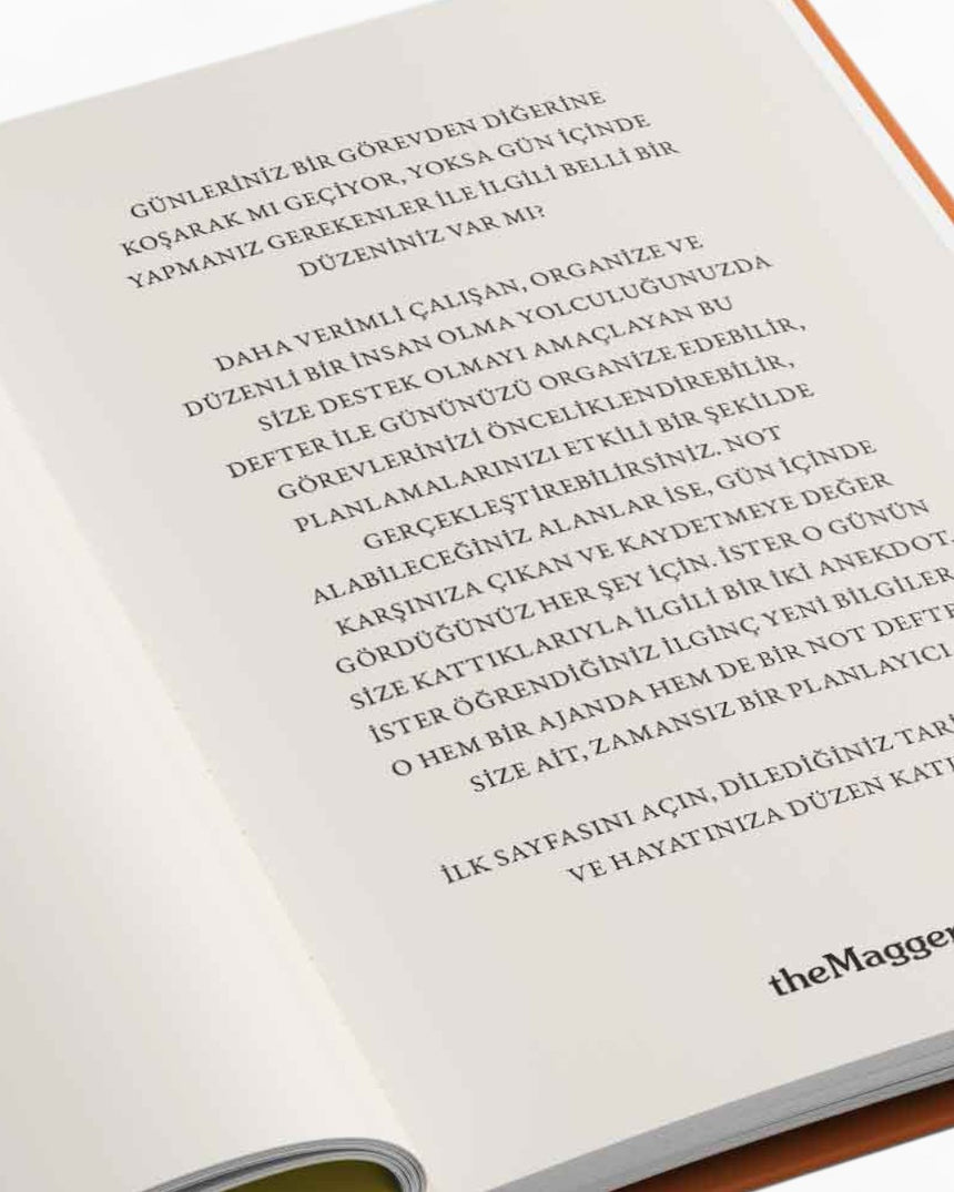 Plan - Undated Agenda