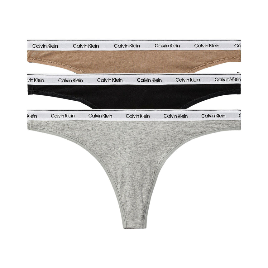 Thong 3PK Modern Logo - Woman