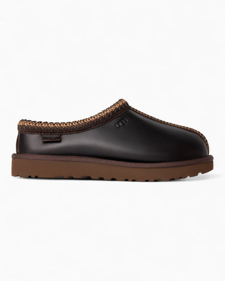 UGG Tasman Leather Regenerate Kadın Terlik Ironwood