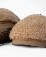UGG Tasman Maxi Curly Kadın Terlik Chestnut