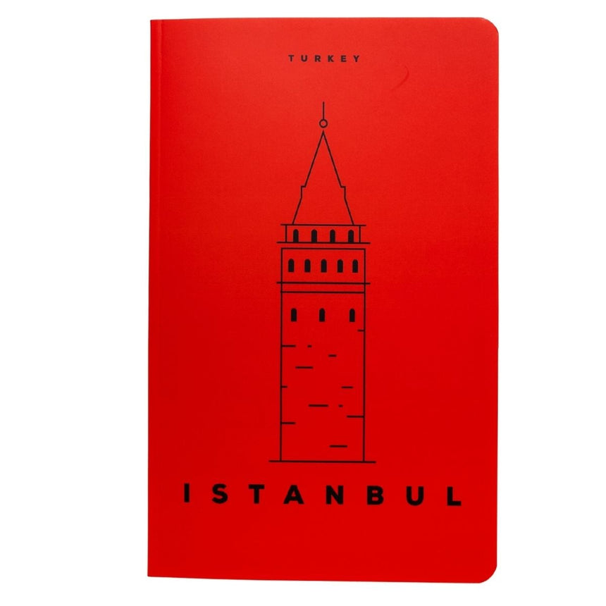 Upper Paper City Notebook İstanbul Multicolor