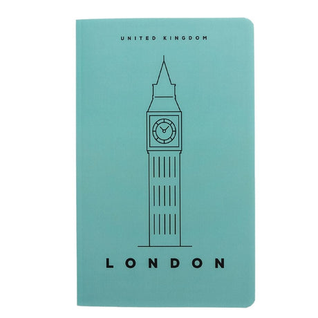 Upper Paper City Notebook London Multicolor