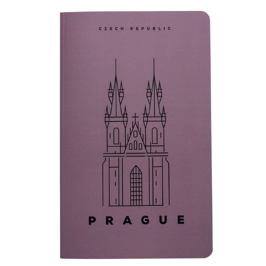 Upper Paper City Notebook Prague Multicolor