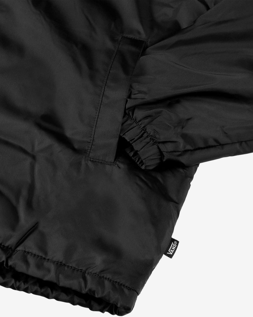 Vans Riley Hooded Coaches Erkek Ceket Black